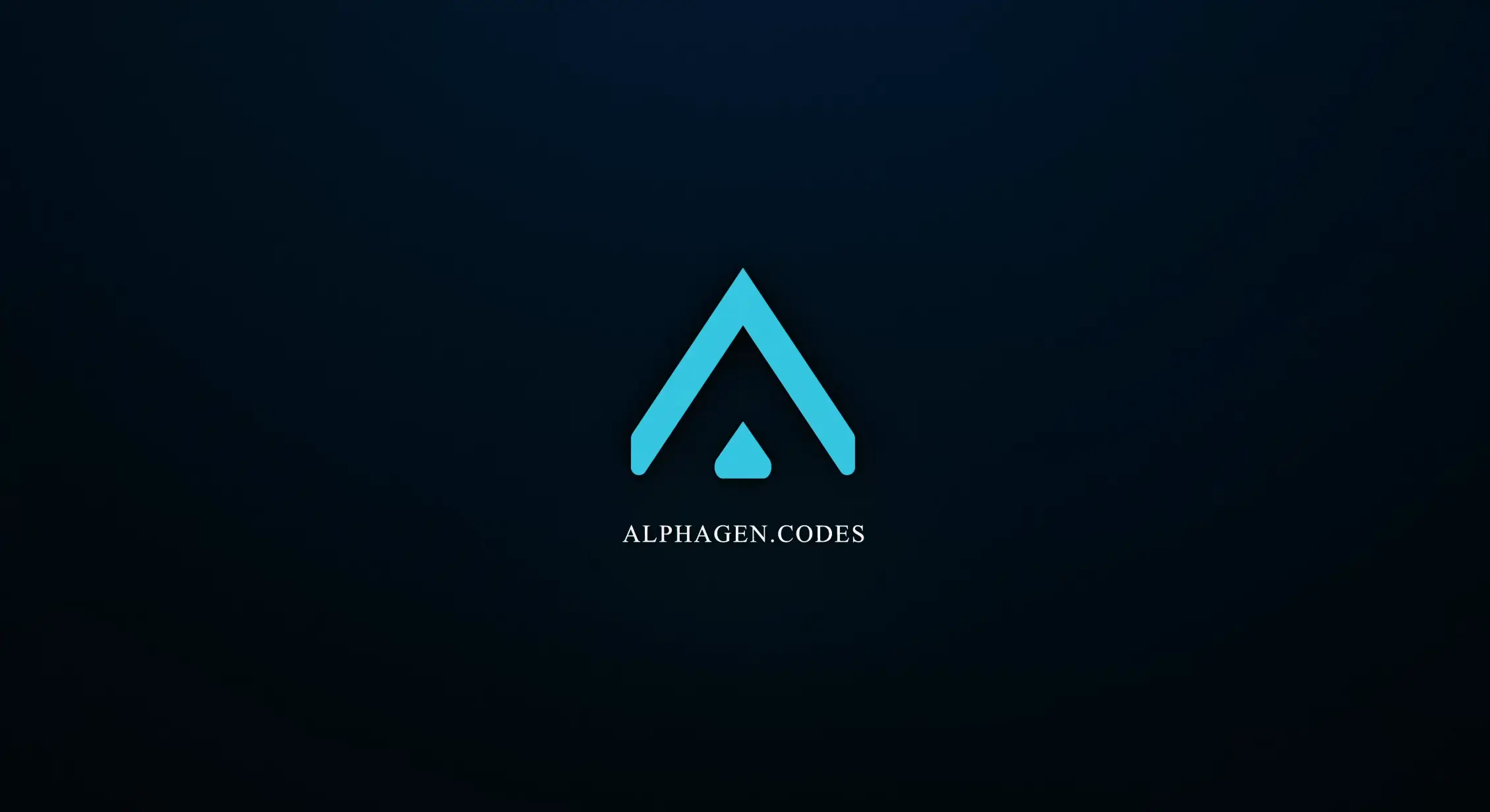 Screenshot of the AlphaGen Codes application interface